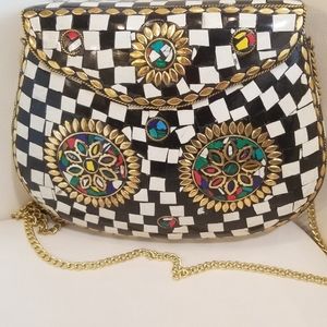 Handcrafted mosaic purse